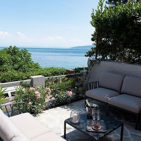 Beachfront Apartment Rosa Del Mar Jardin Mošćenička Draga Exterior foto