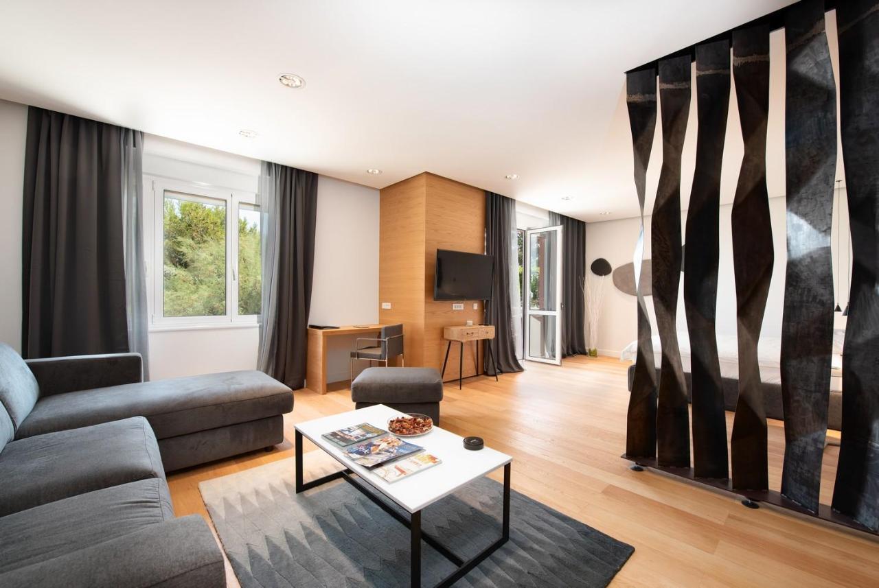 Beachfront Apartment Rosa Del Mar Jardin Mošćenička Draga Exterior foto