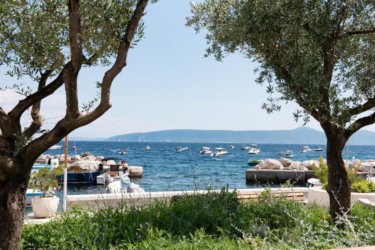 Beachfront Apartment Rosa Del Mar Jardin Mošćenička Draga Exterior foto